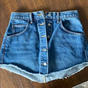 Carmar denim skirt
